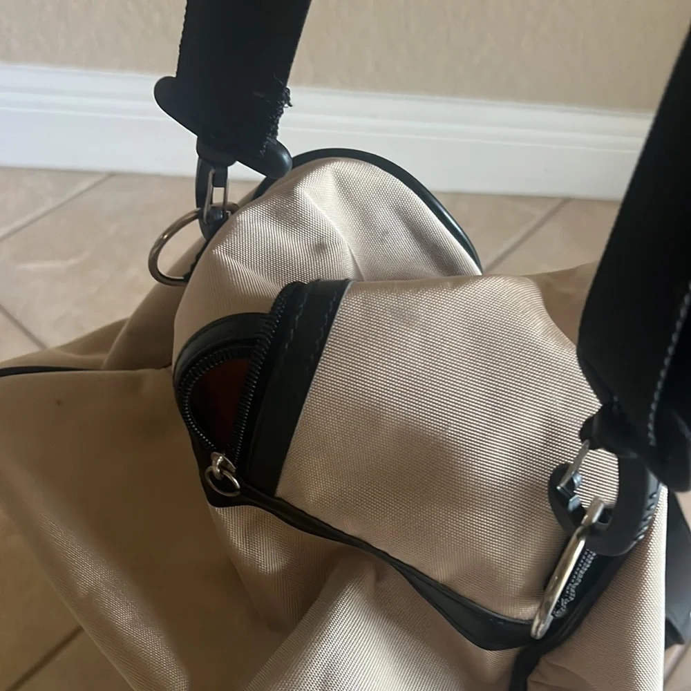 Calvin Klein roller luggage perfect for a carry-on use have some stain